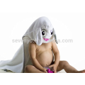 Hunny Bunny bain à capuchon bébé serviette 100% coton doux en peluche absorbant fille garçon